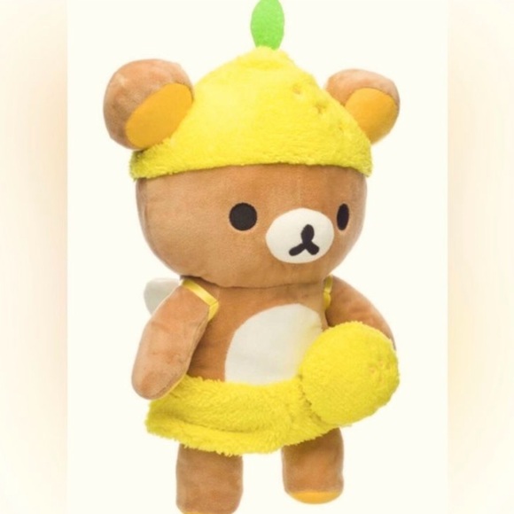 Rilakkuma SanX  Plush  17” (NWT) with zipper pouch on back - Picture 1 of 4